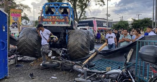 Accidente en evento automovilístico en Popayán, Cauca deja tres muertos y 40 heridos