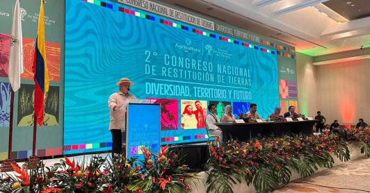 Reparación de víctimas avanza con acuerdos del Congreso de Restitución de Tierras 
