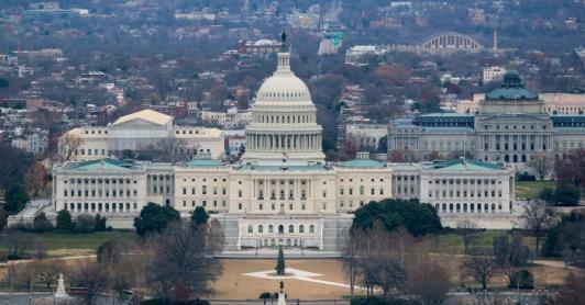 Tiroteo cerca de la Casa Blanca. / Foto: AFP.