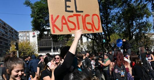 Recortes desatan protestas en Chile. / Foto: AFP.