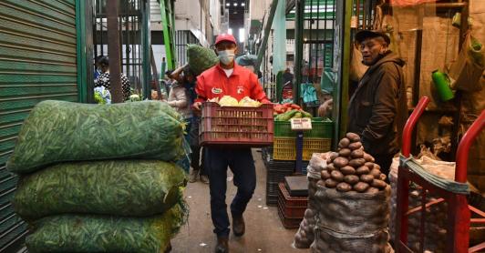 Corabastos. / Foto: AFP.