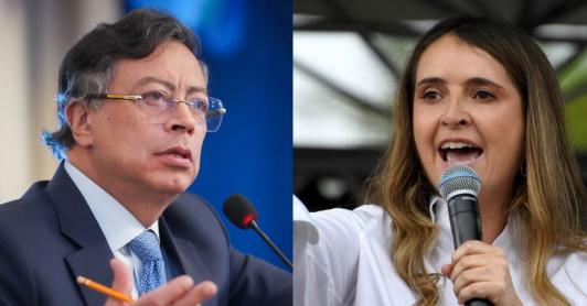 Petro a Paloma Valencia por apropiación de baldíos en manos de familiares
