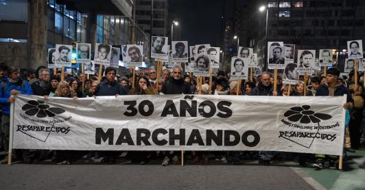 Uruguay marcha a 50 años de la dictadura de Juan María Bordaberry