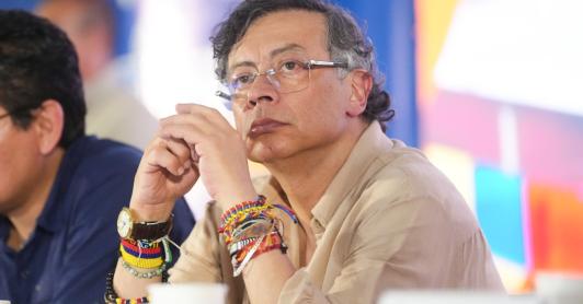 Petro señala a Ecuador de sabotear el proceso de paz. / Foto: Presidencia.