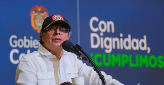 Petro sobre devolución de impuestos a generadoras de energía. / Foto: Presidencia.