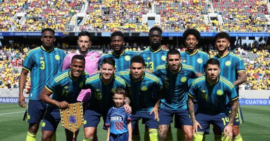 Selección Colombia. / Foto: AFP.