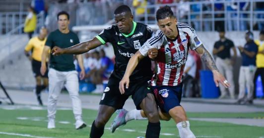 Junior y Nacional disputarán este martes la primera final del fútbol colombiano