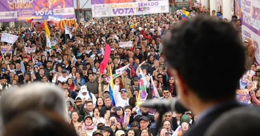 "El Pacto Histórico se consolida como la principal fuerza política del país": Iván Cepeda Castro