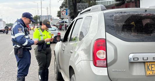 Pico y Placa regional que regirá este lunes para el ingreso a Bogotá