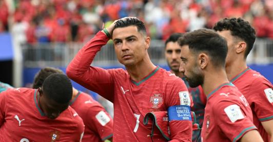 Cristiano Ronaldo. / Foto: AFP.