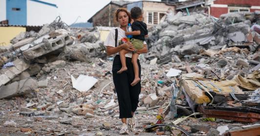 Día Mundial de la Fotografía: las imágenes que deja el terremoto en Colombia
