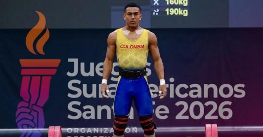 Colombia sigue de oro Duván Ferrer conquista Santa Fe 2026 en levantamiento de pesas