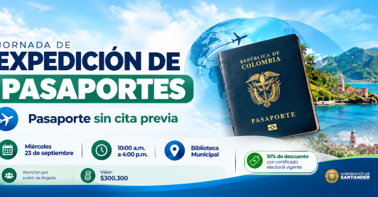 Pasaportes en Santander: jornada móvil en San Benito este 23 de septiembre