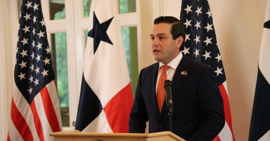 Kevin Marino Cabrera, embajador de Estados Unidos en Panamá. Foto: Embajada de Estados Unidos en Panamá.