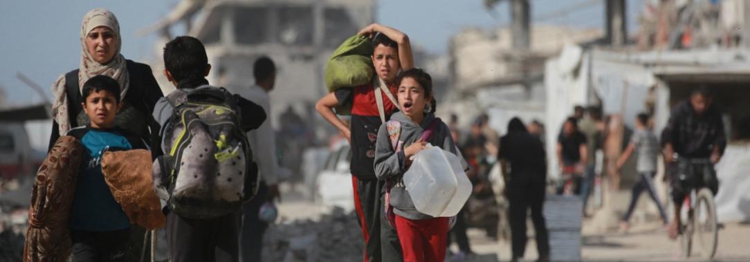 Cifras del genocidio. / Foto: AFP.