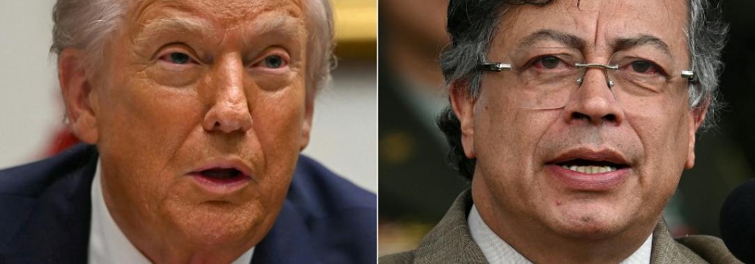 Trump amenaza al presidente Petro y a Colombia.