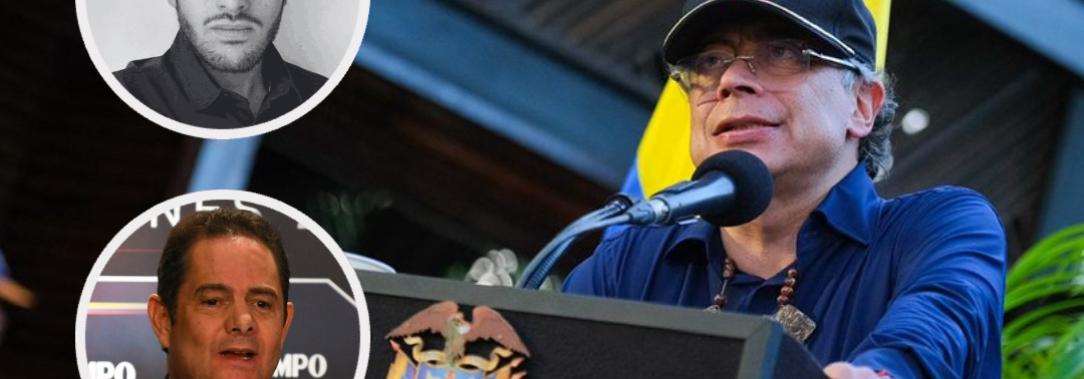 Petro decreta dos días de duelo nacional. / Fotos: Presidencia, FLIP y AFP.