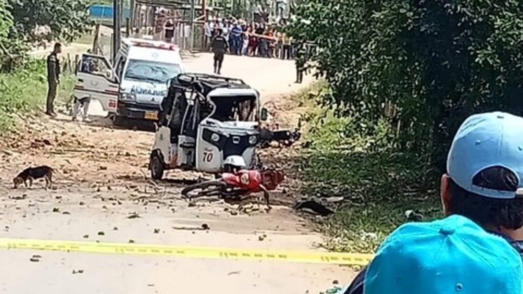 Atentado en Caquetá Cartagena de Chaira