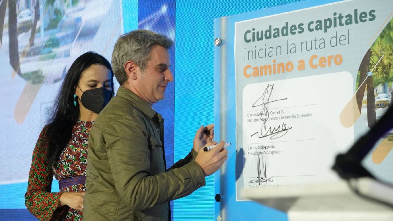 Capitales de Colombia se comprometen con la meta de carbono neutralidad