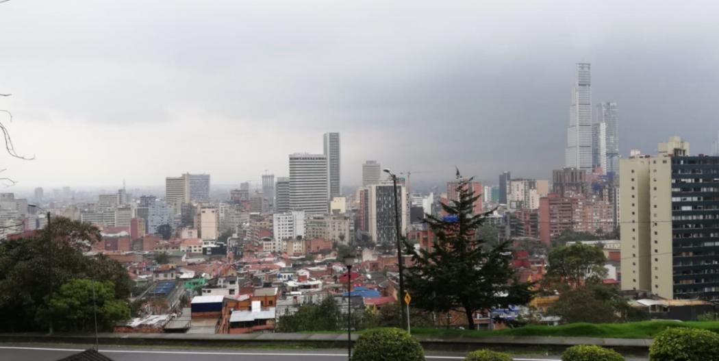 Lluvias y granizada en Bogotá