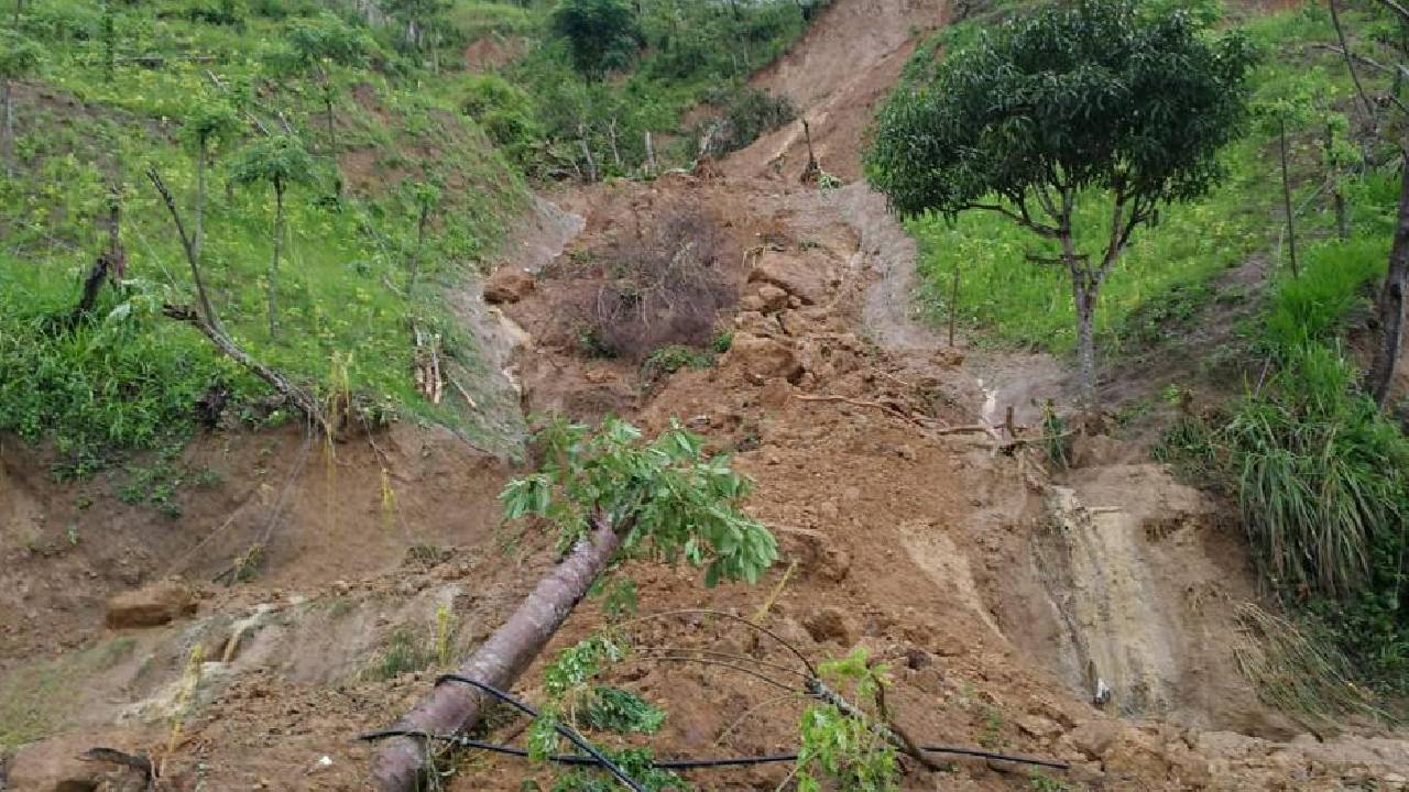 Derrumbes en Colombia