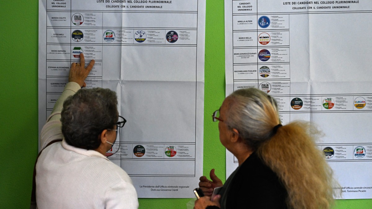 Elecciones en italia