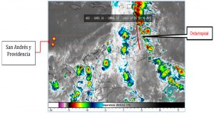 Ideam advierte de fuertes lluvias en Colombia por nueva onda tropical