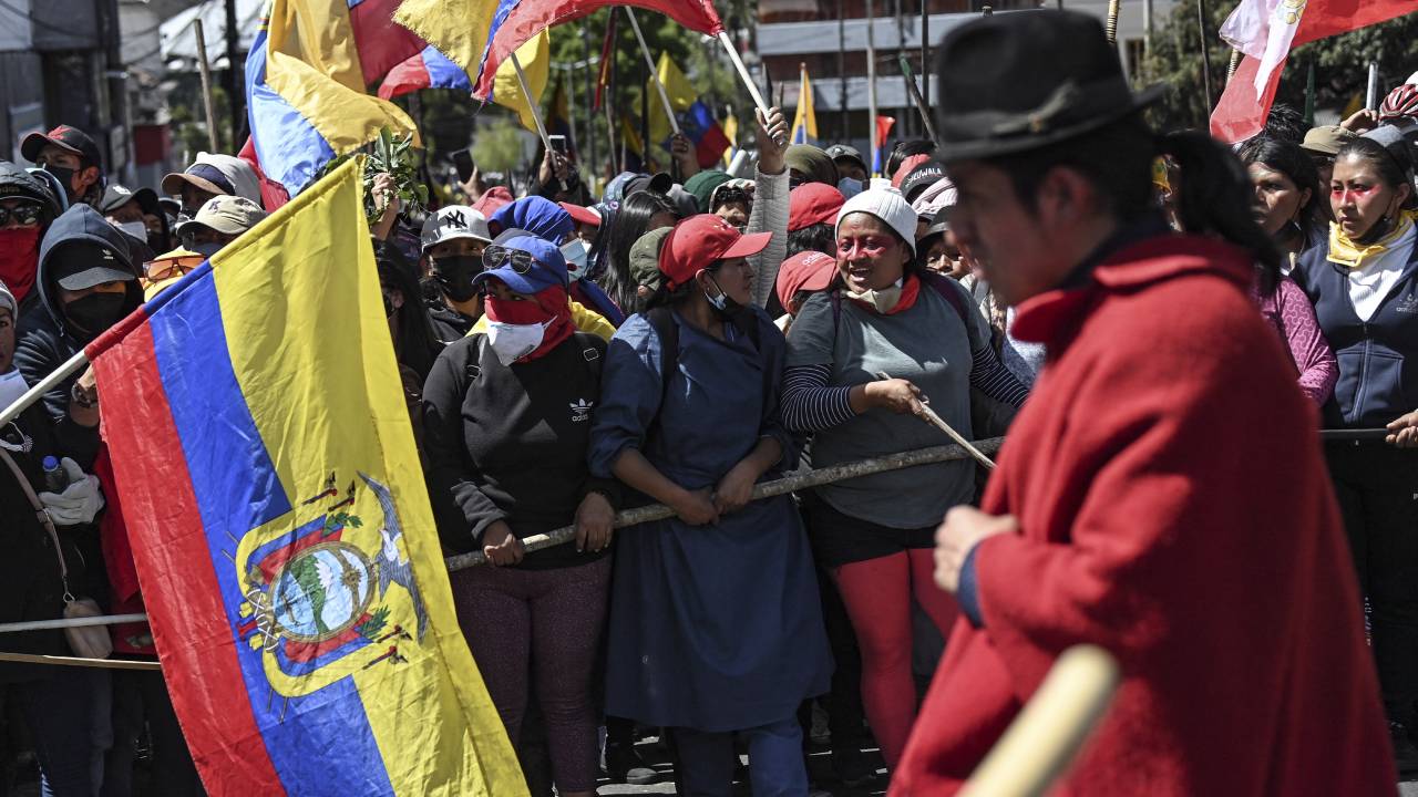 protestas Ecuador